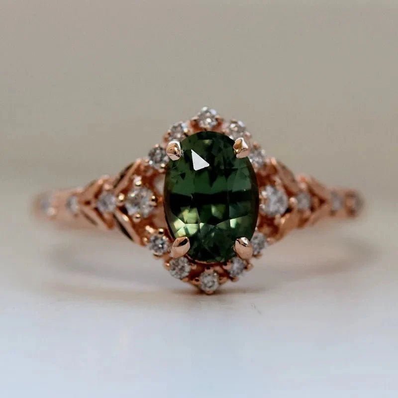 Buying Stylish Rings Online in the UK – From Wave Crest to Green Gemstone Rings - Oreela
