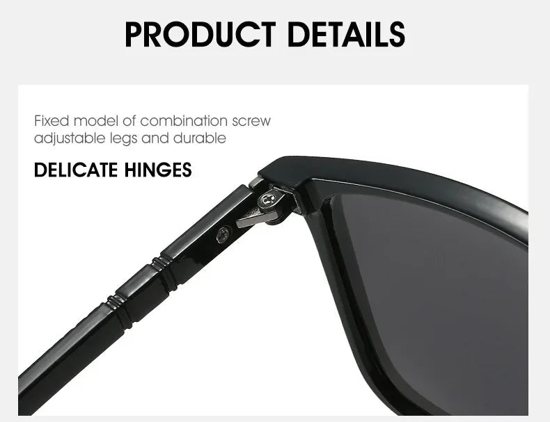 2025 New Men's Polarized Sunglasses Square Frame - Oreela