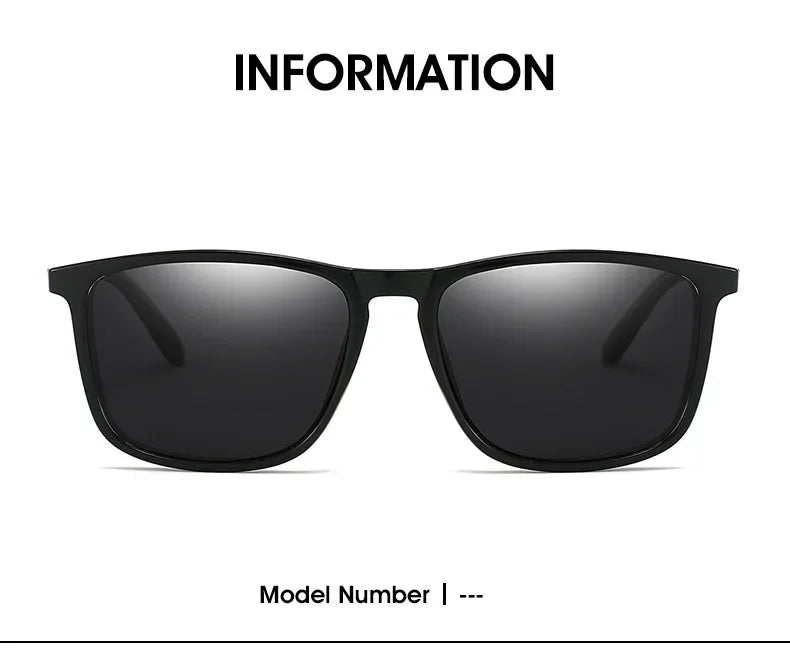 2025 New Men's Polarized Sunglasses Square Frame - Oreela