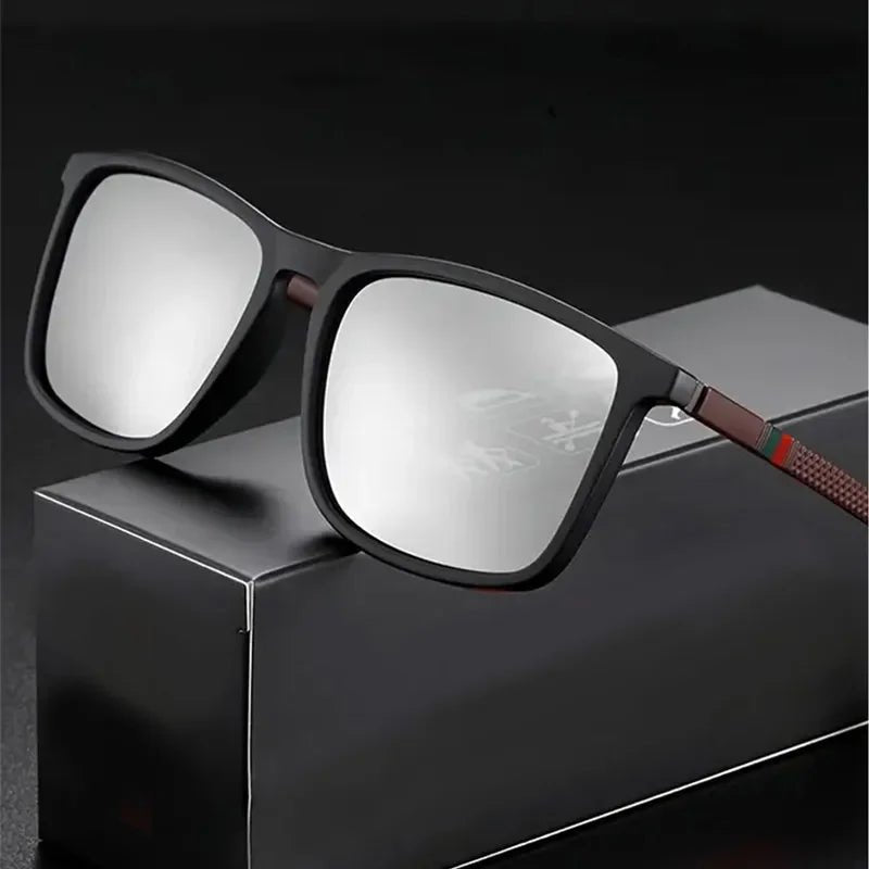 2025 New Men's Polarized Sunglasses Square Frame - Oreela