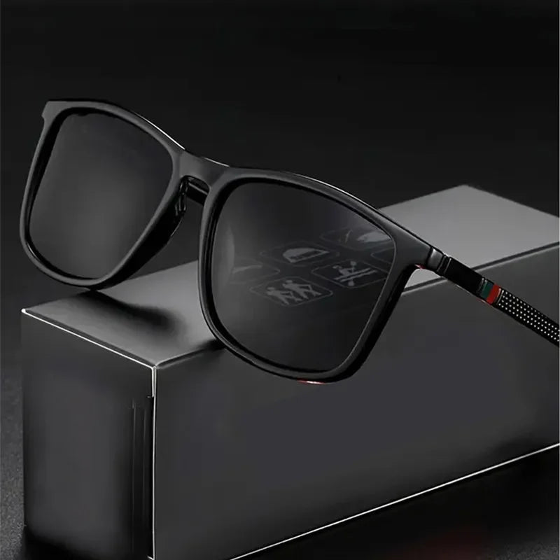 2025 New Men's Polarized Sunglasses Square Frame - Oreela