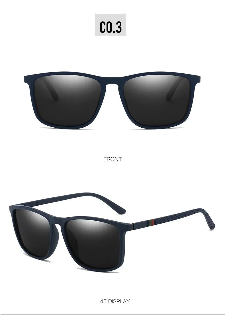 2025 New Men's Polarized Sunglasses Square Frame - Oreela