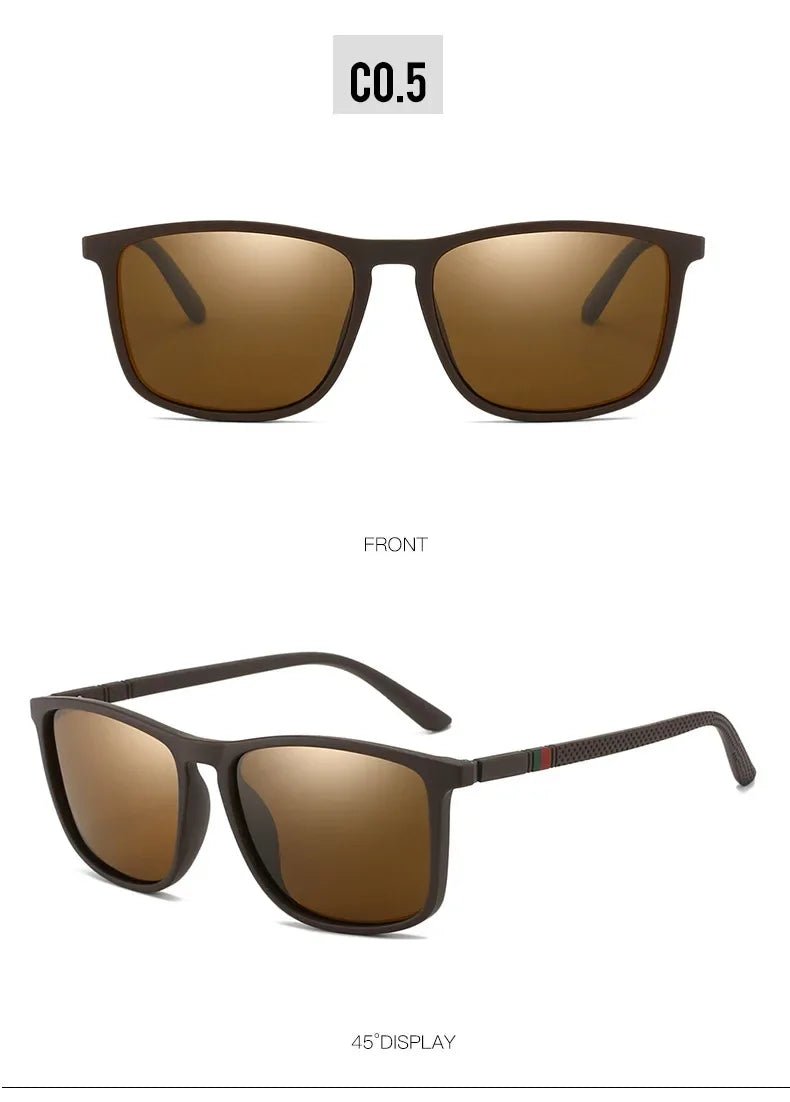 2025 New Men's Polarized Sunglasses Square Frame - Oreela
