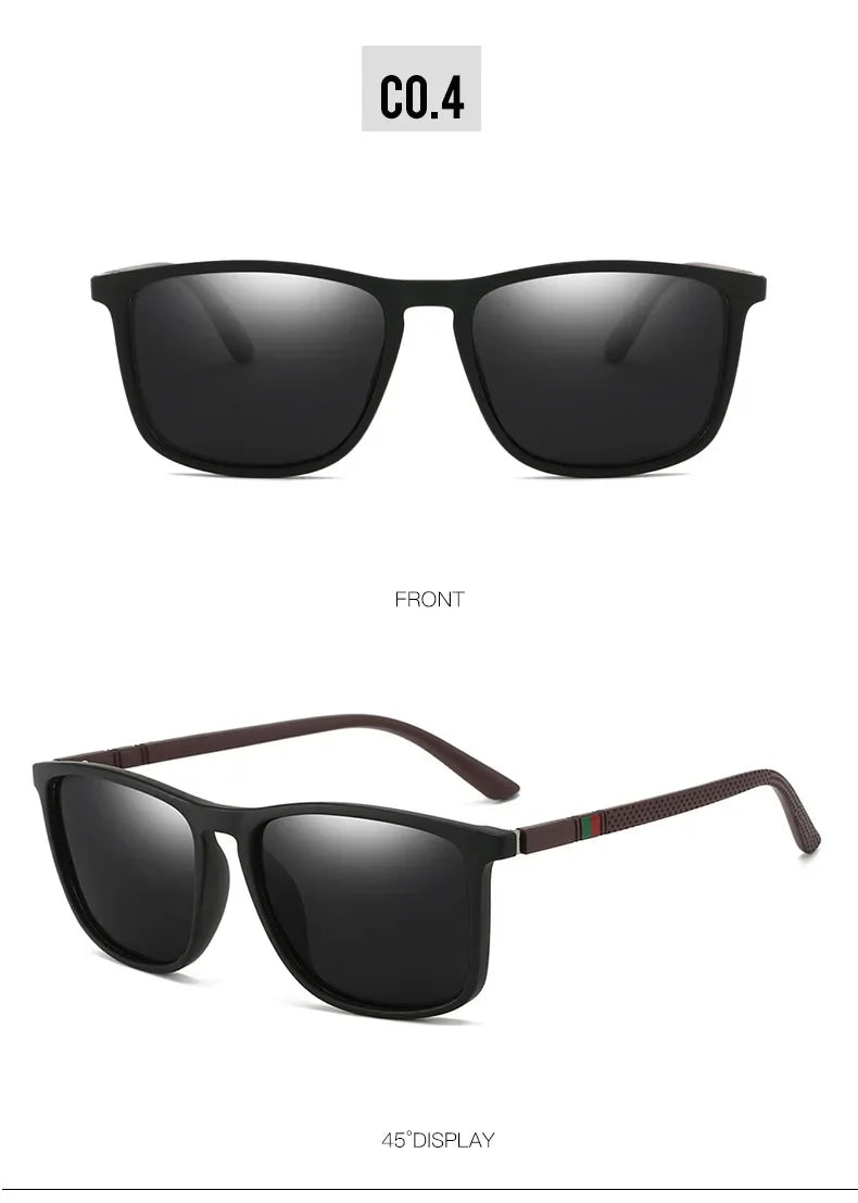 2025 New Men's Polarized Sunglasses Square Frame - Oreela