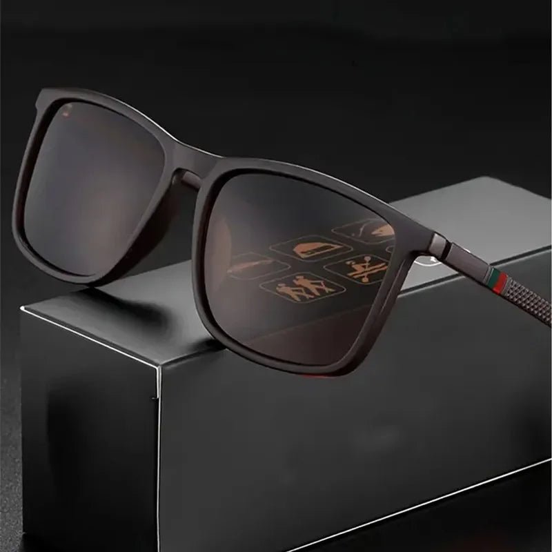 2025 New Men's Polarized Sunglasses Square Frame - Oreela