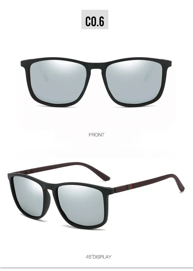 2025 New Men's Polarized Sunglasses Square Frame - Oreela