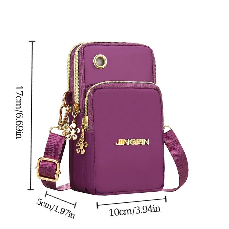 2025 New Women's Slant Mini Bag Mobile Phone Bag. - Oreela