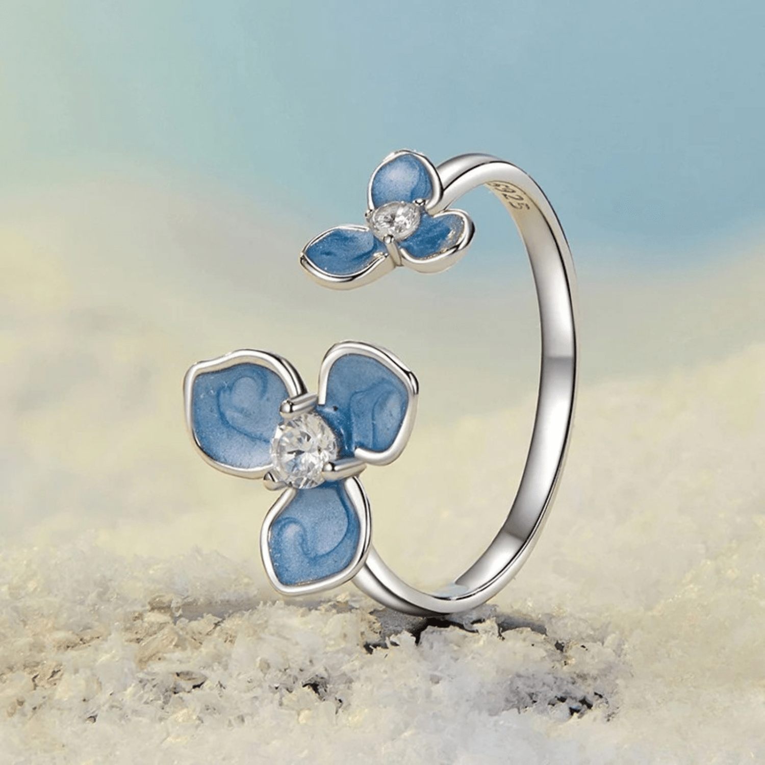 Blue Promise Ring - Oreela