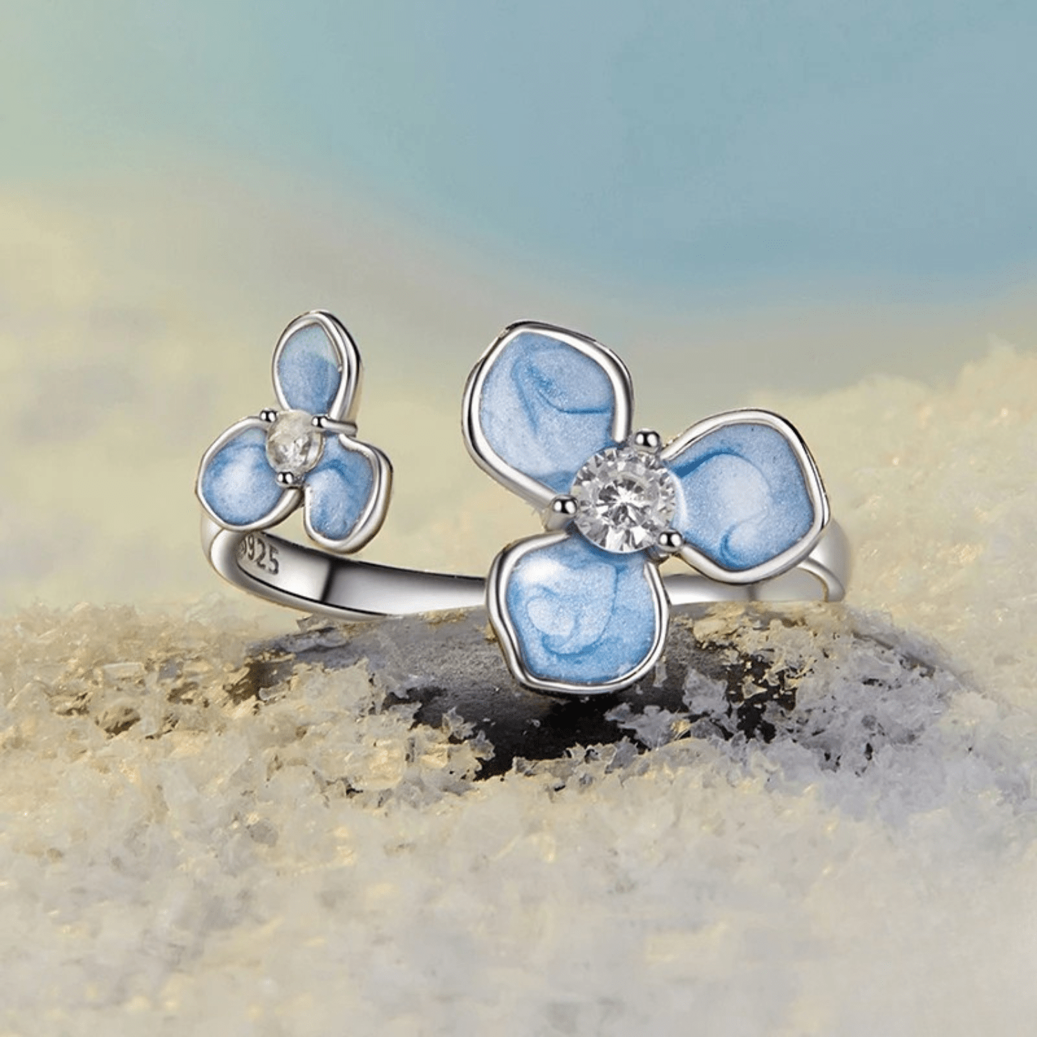Blue Promise Ring - Oreela