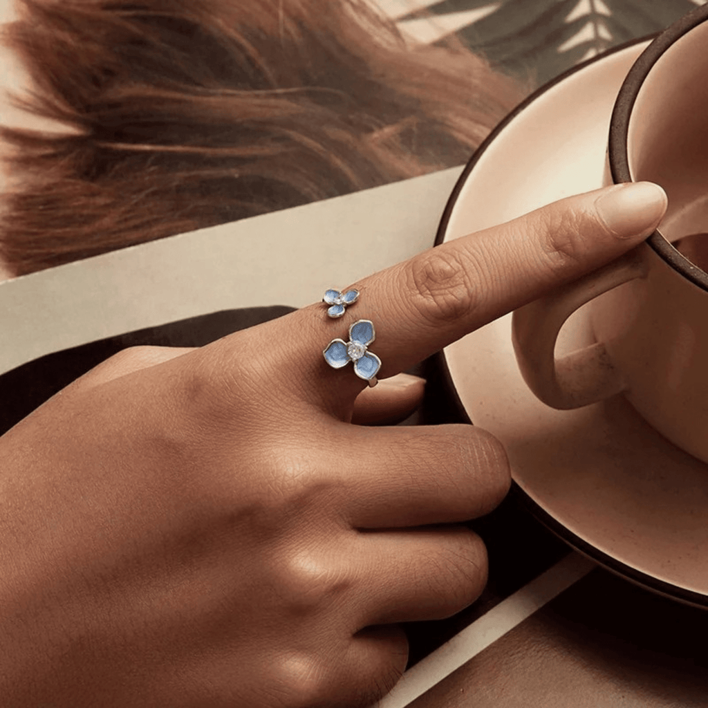 Blue Promise Ring - Oreela