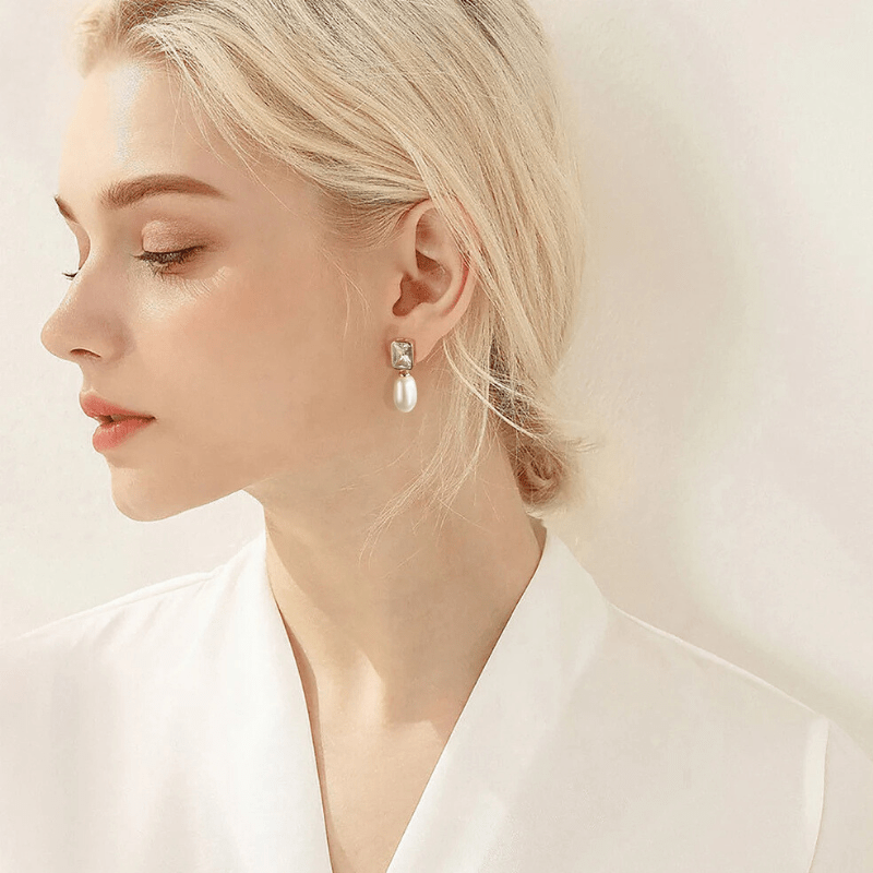 Baroque Pearl Earrings - Oreela