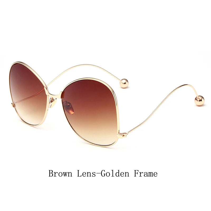 Luxury,Fashionable.  Design- Delicate Metal Big Frame.Hot Sale