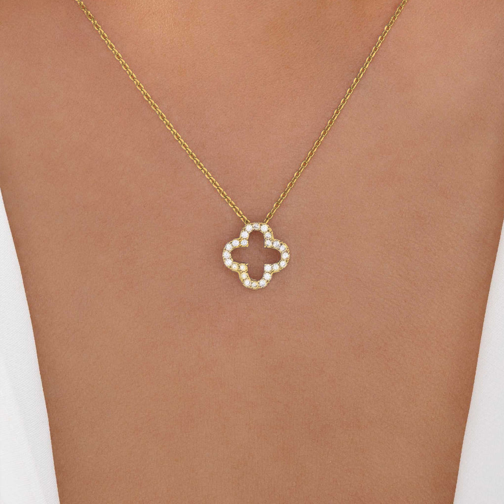 Four-Leaf Clover Necklace