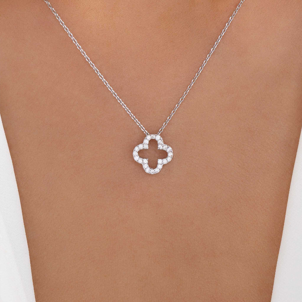 Four-Leaf Clover Necklace