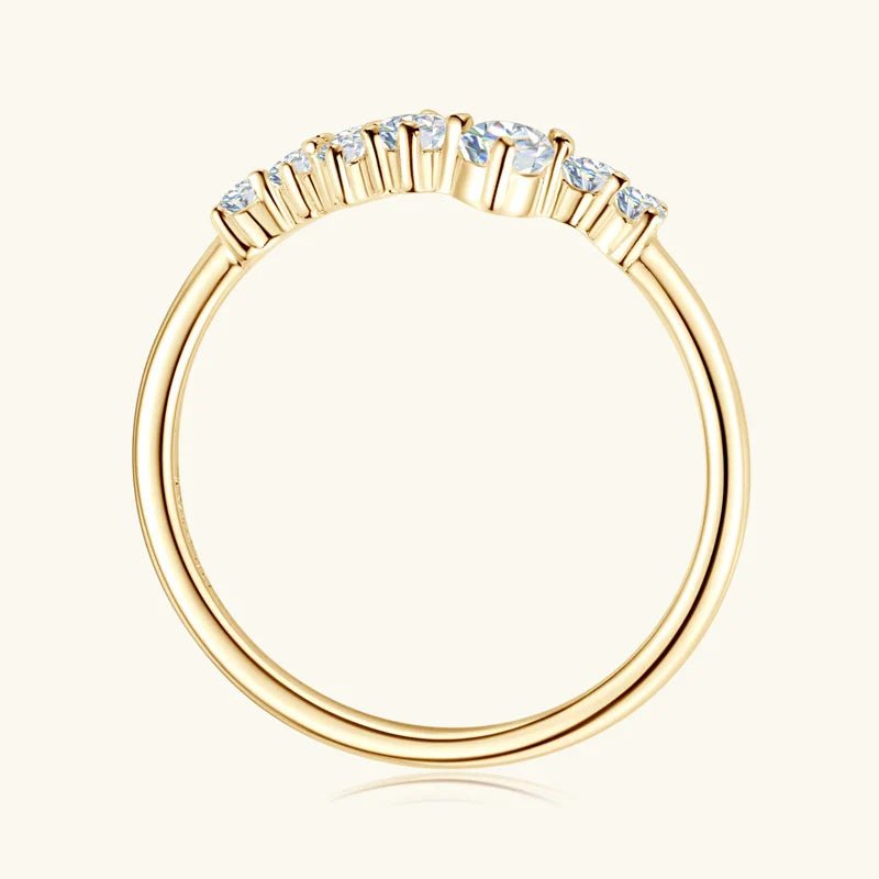 925 Silver Moissanite Ring - Oreela