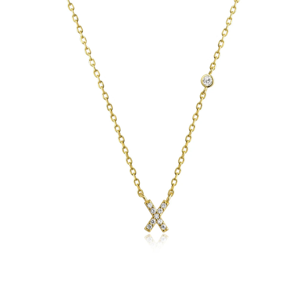 Mono Initial Necklace - Oreela