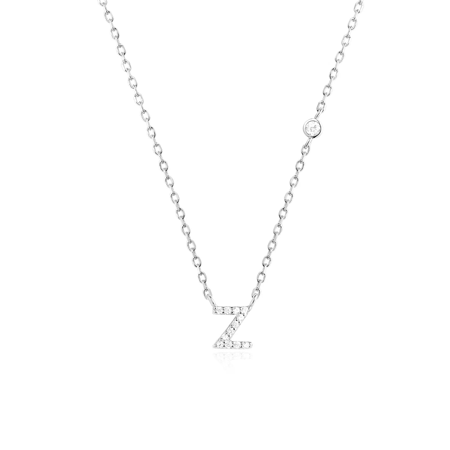 Mono Initial Necklace - Oreela