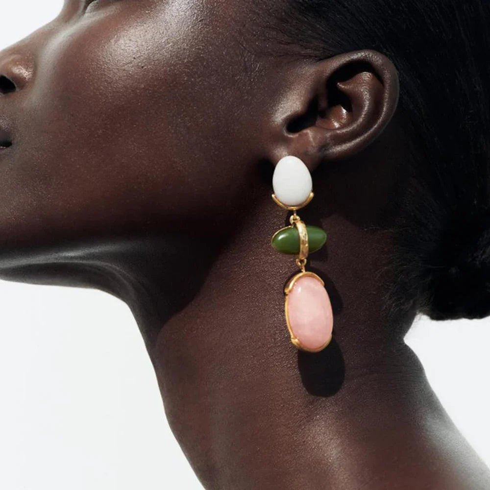 Resin Drop Earrings - Oreela