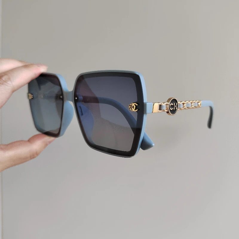 Fashion Sunglasses for Women. Polarized Large Frame Retrp Square  Glasses