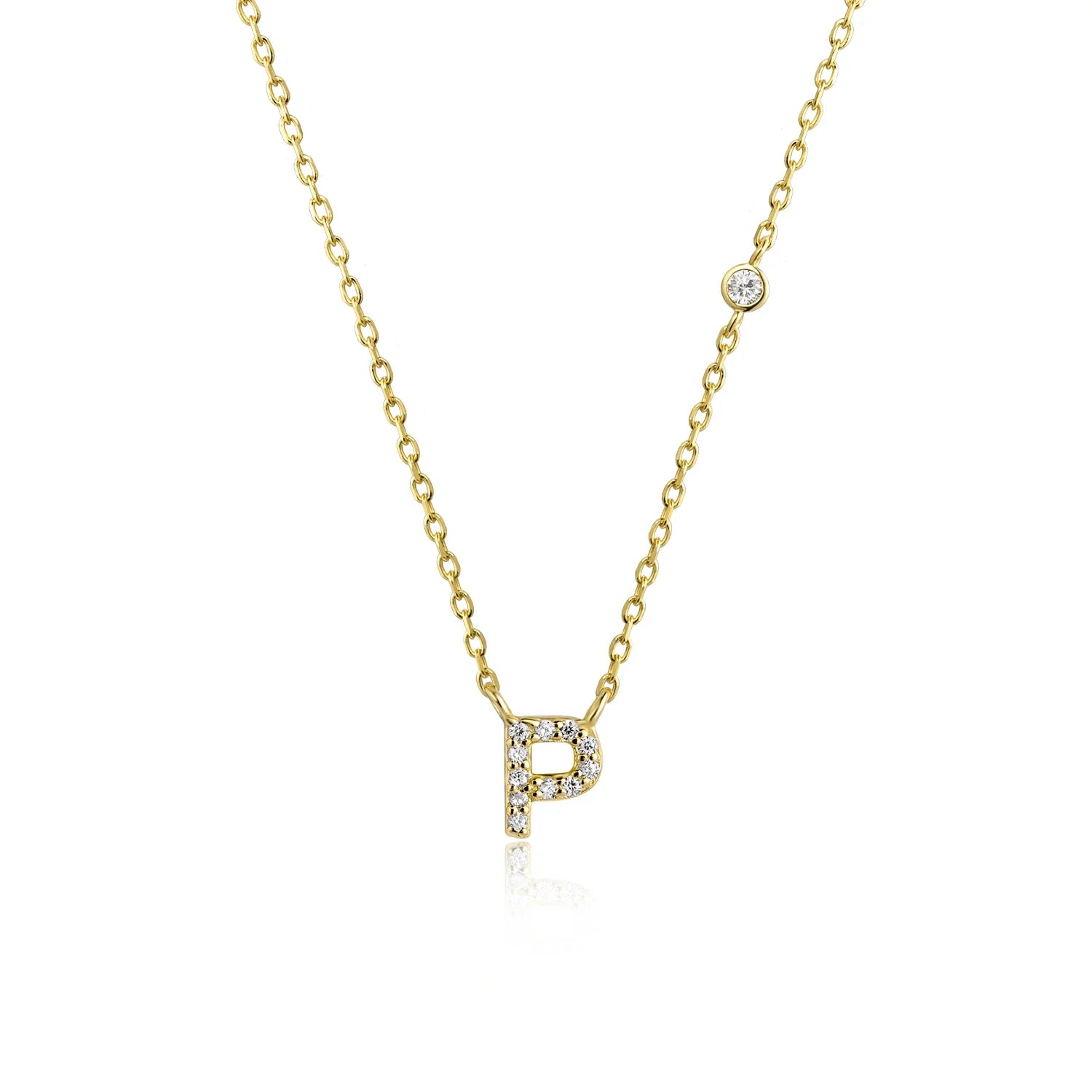 Mono Initial Necklace - Oreela