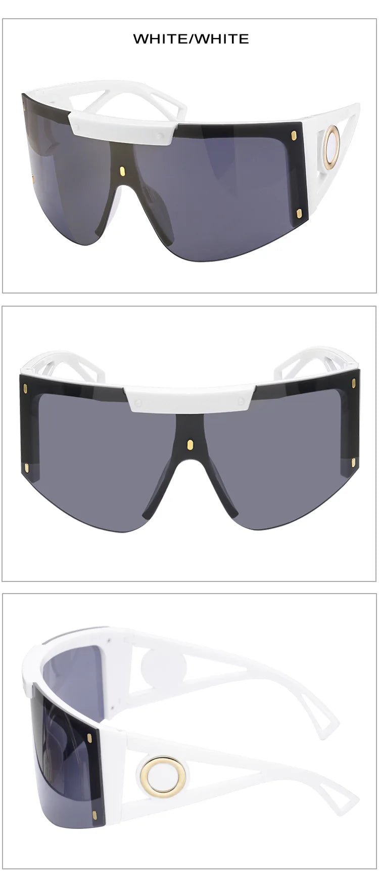 Rimless Sunglasses for Women. Luxury Designer High Quality Sun Glasses Trending Shades UV400