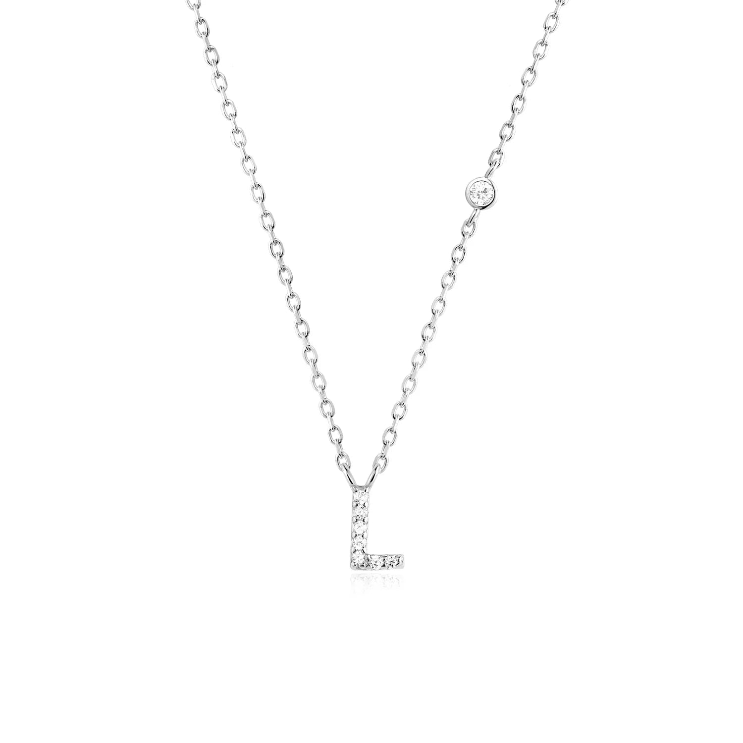Mono Initial Necklace - Oreela