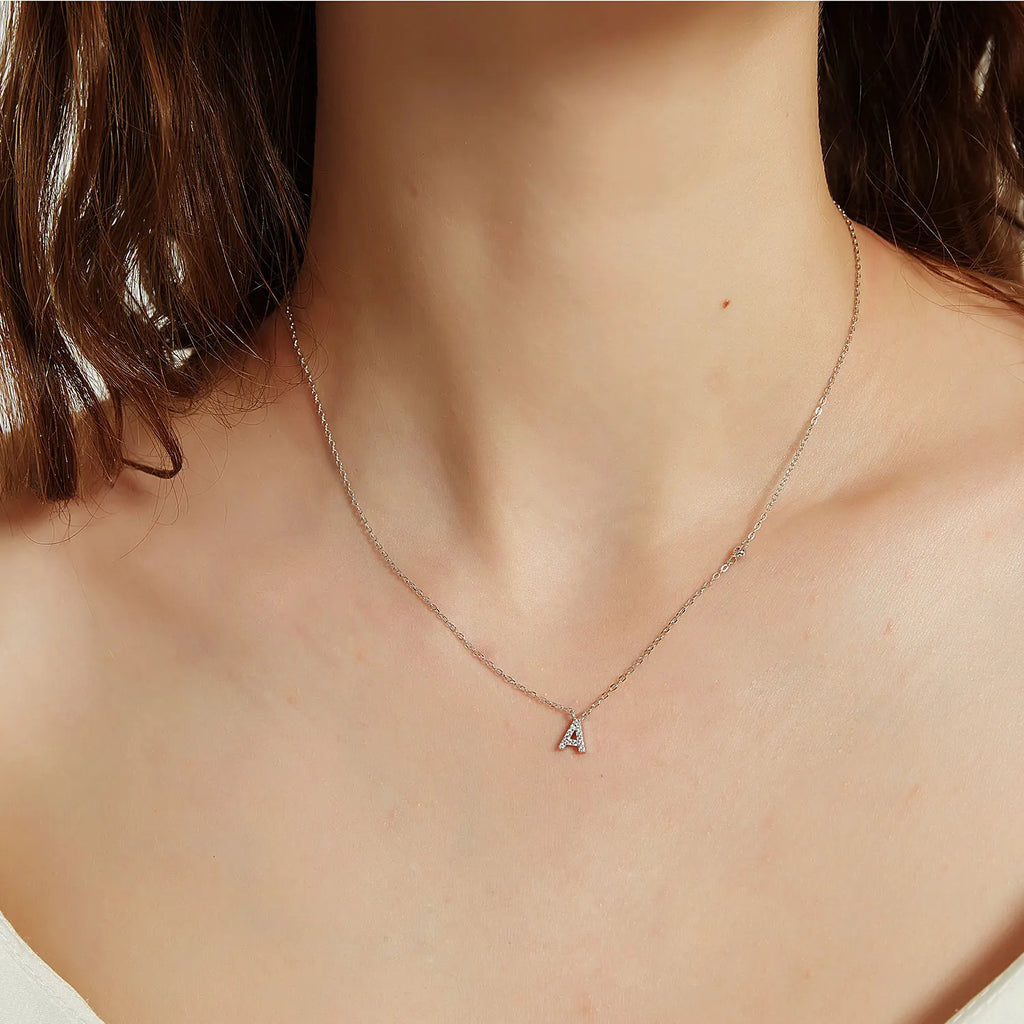 Mono Initial Necklace - Oreela