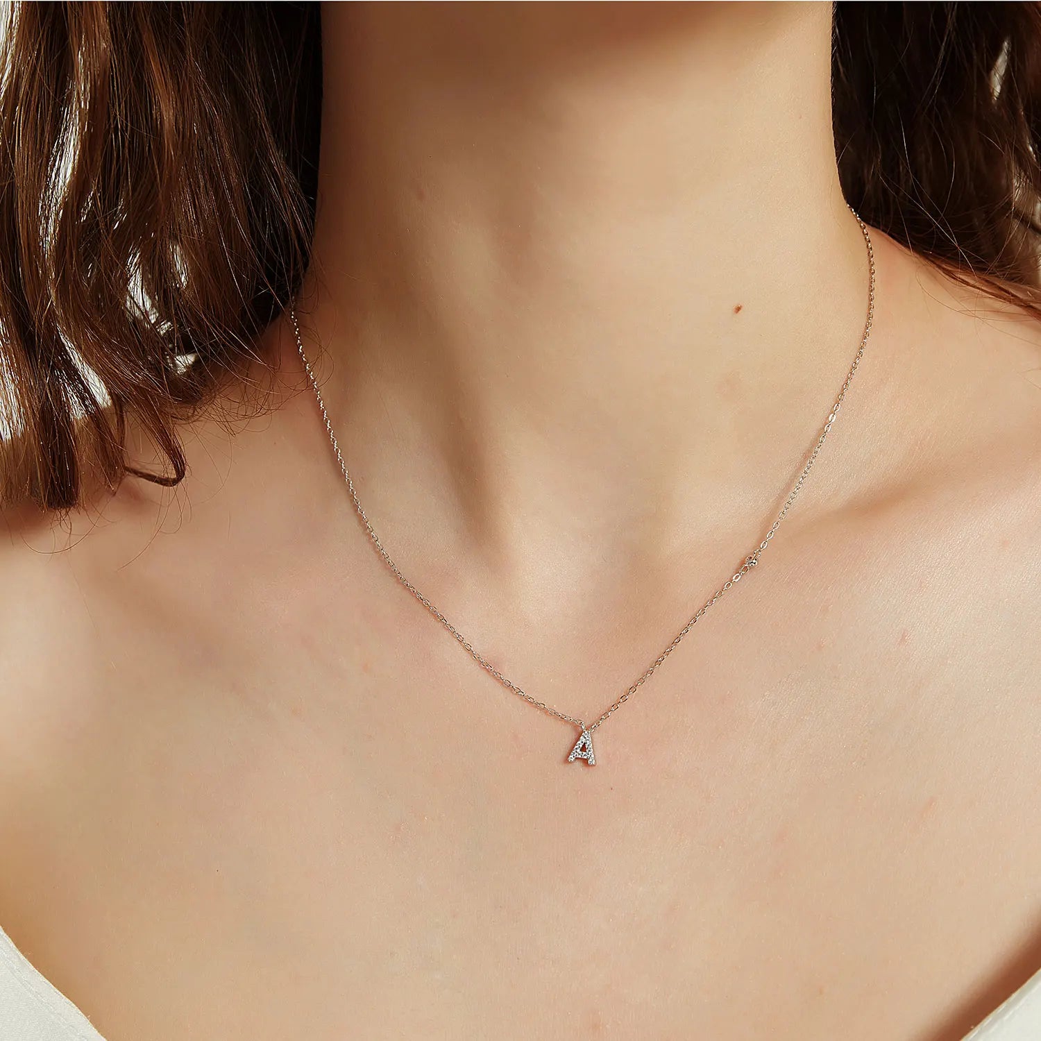 Mono Initial Necklace - Oreela