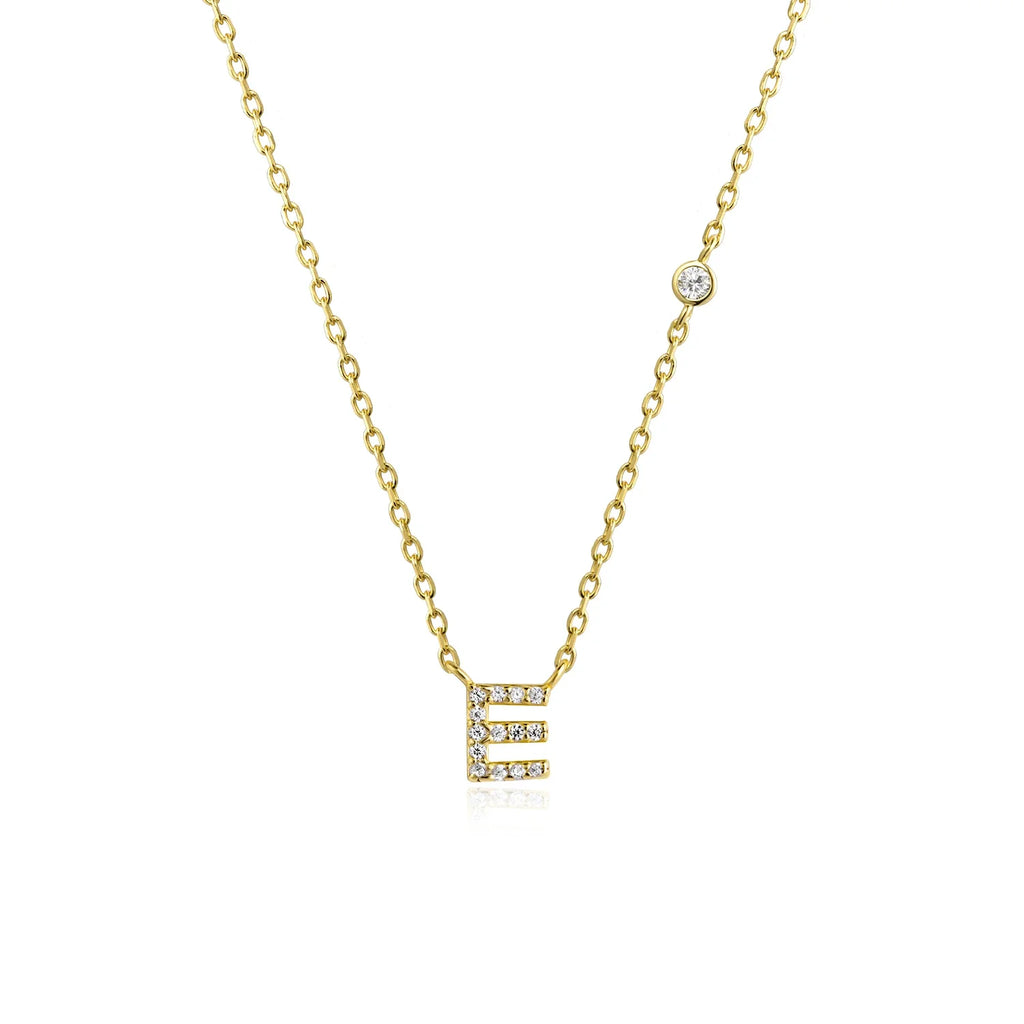 Mono Initial Necklace - Oreela