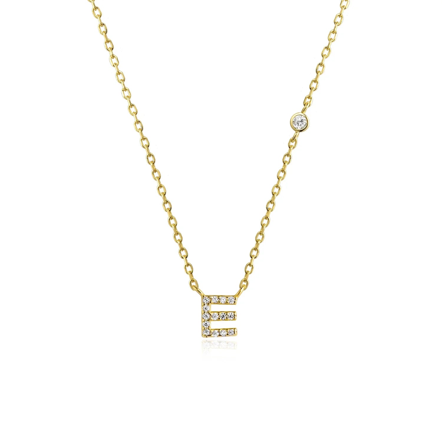Mono Initial Necklace - Oreela