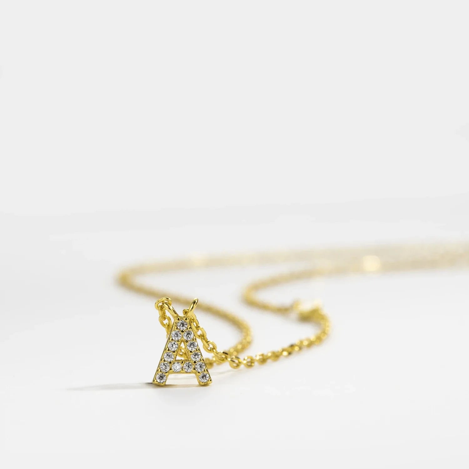 Mono Initial Necklace - Oreela