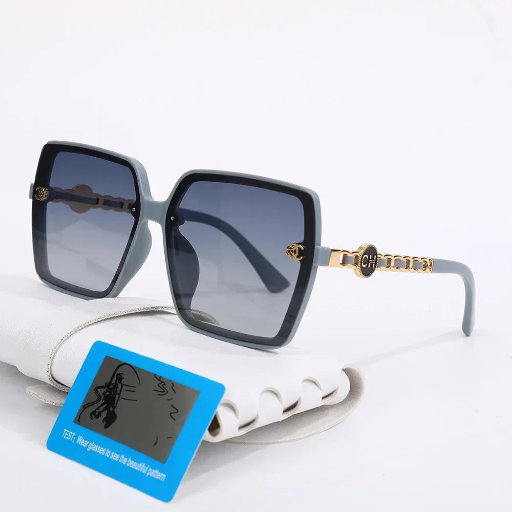 Fashion Sunglasses for Women. Polarized Large Frame Retrp Square  Glasses