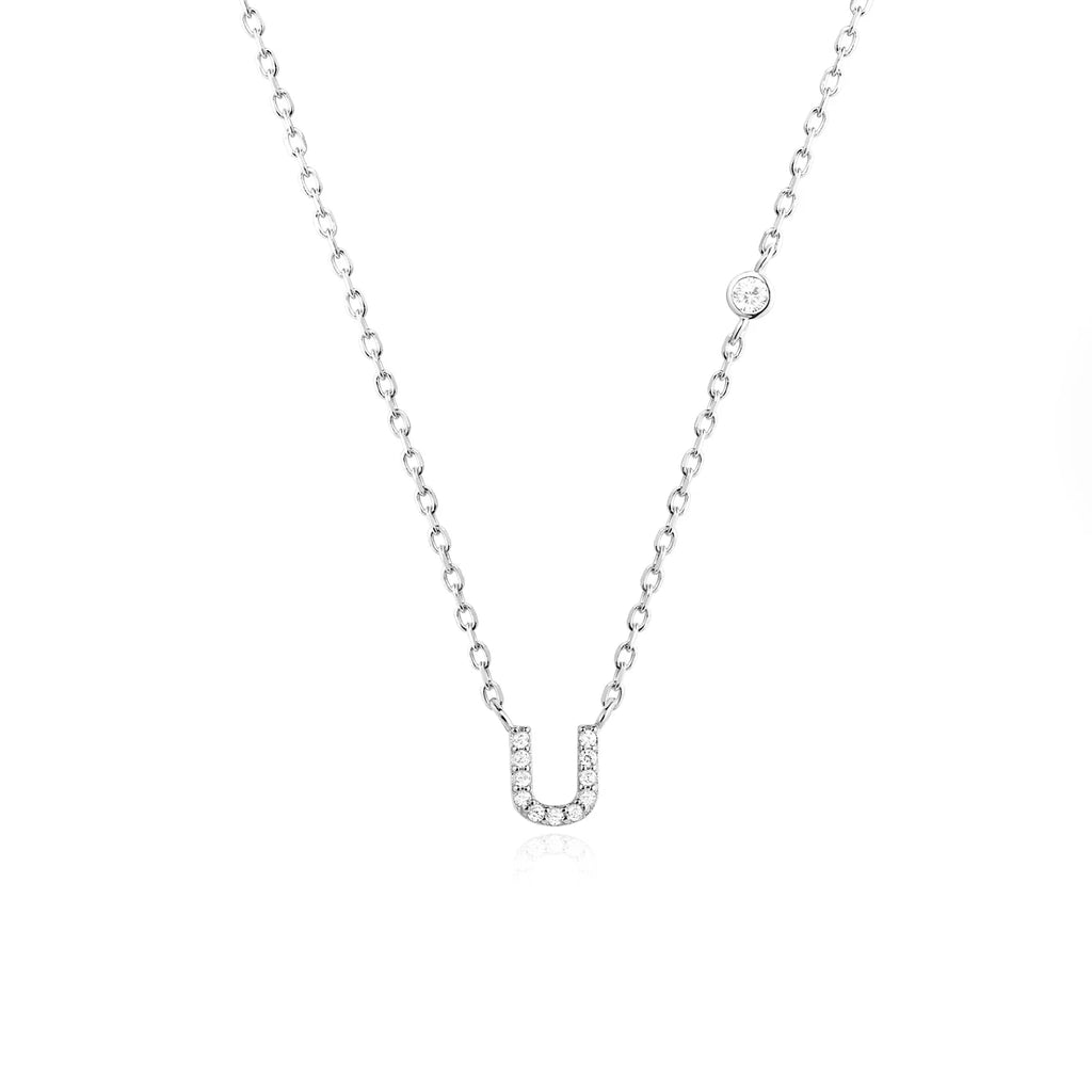 Mono Initial Necklace - Oreela