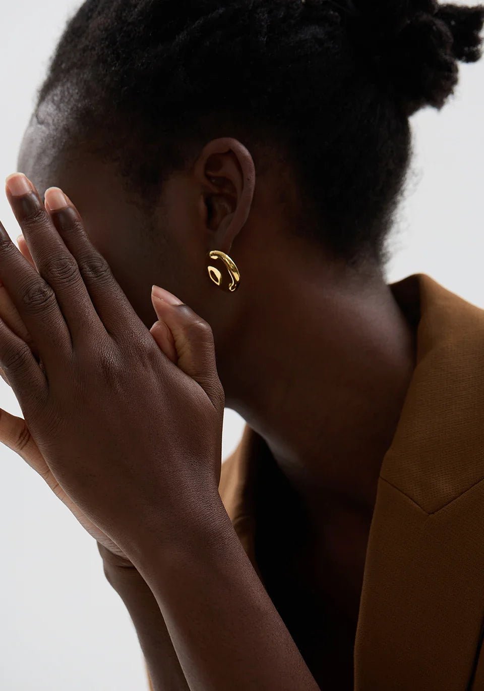 Golden Dome Studs - Oreela