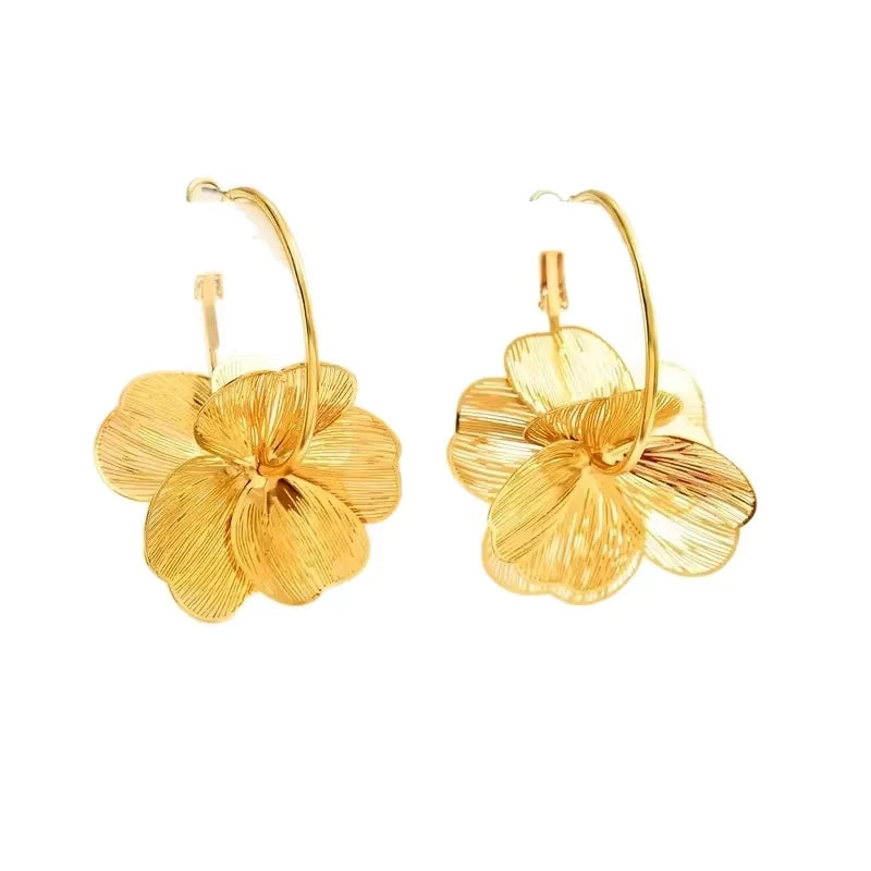 Golden Blossom Earrings