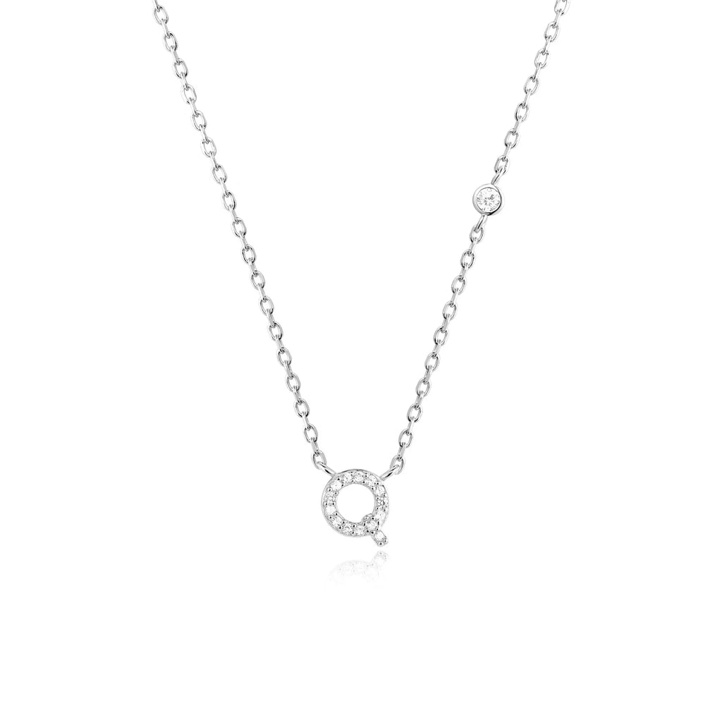 Mono Initial Necklace - Oreela