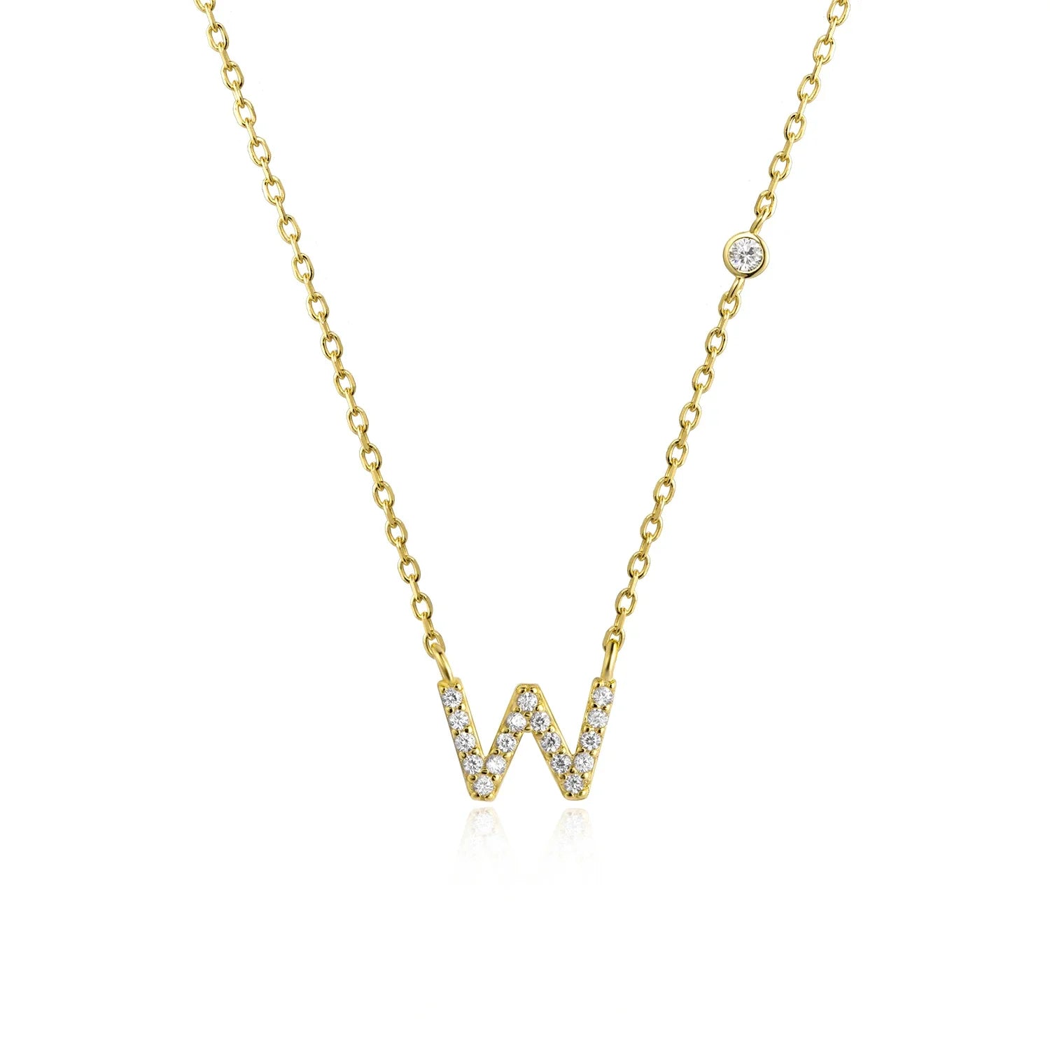 Mono Initial Necklace - Oreela