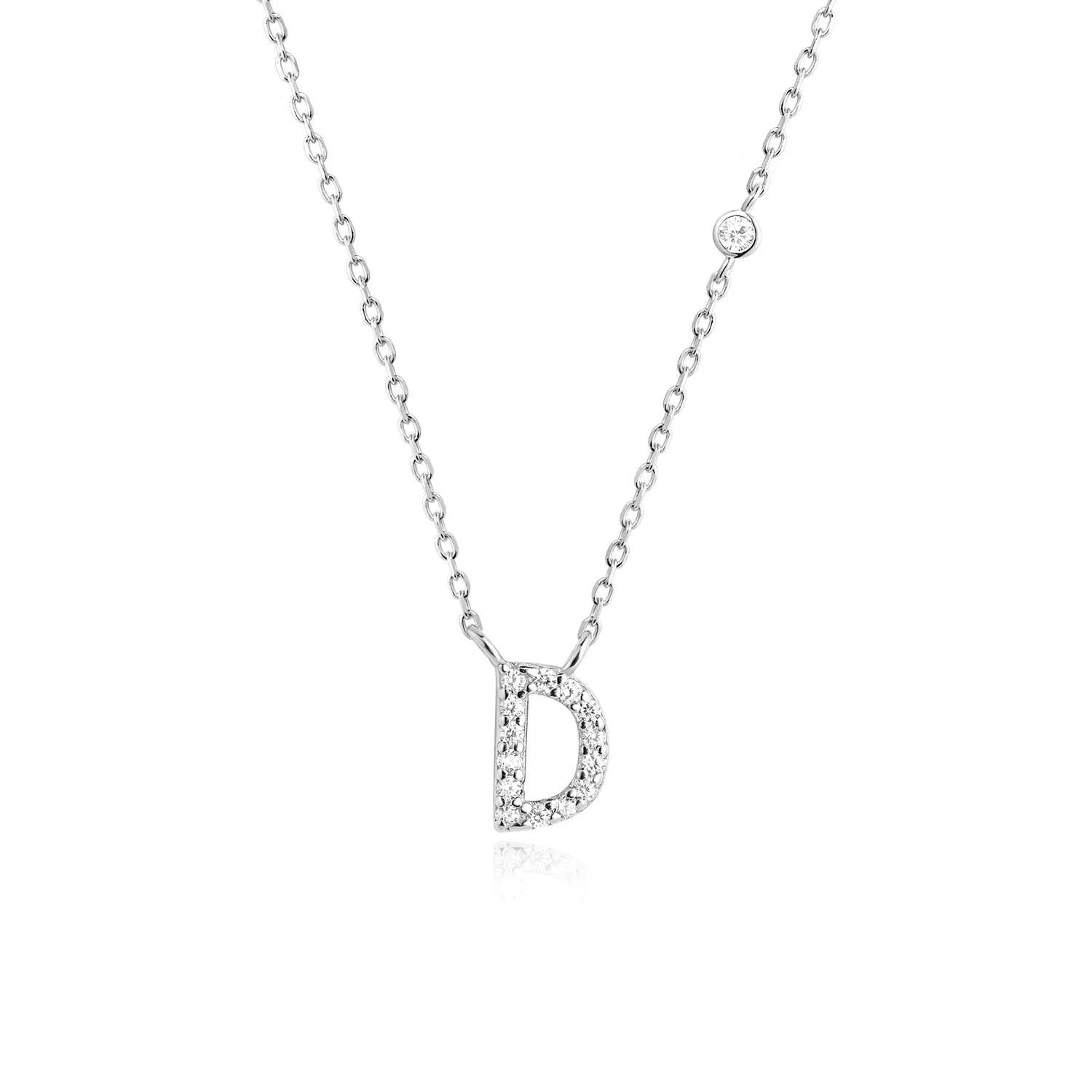 Mono Initial Necklace - Oreela