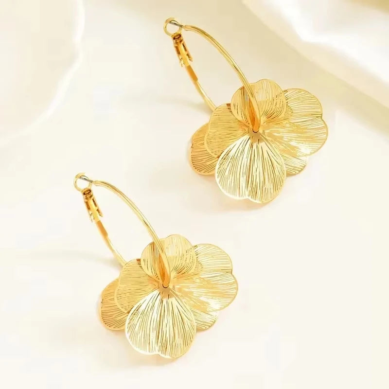 Golden Blossom Earrings