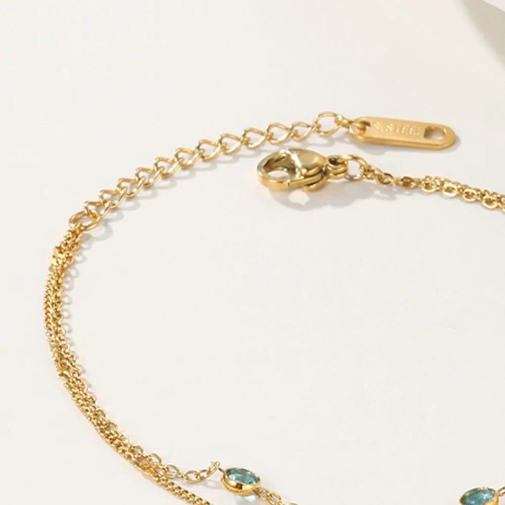 Ivy Double Layer Bracelet - Oreela