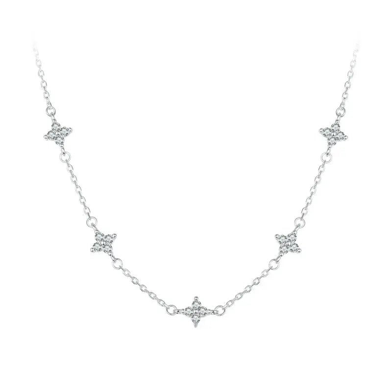 Four - Leaf Choker Necklace - Oreela