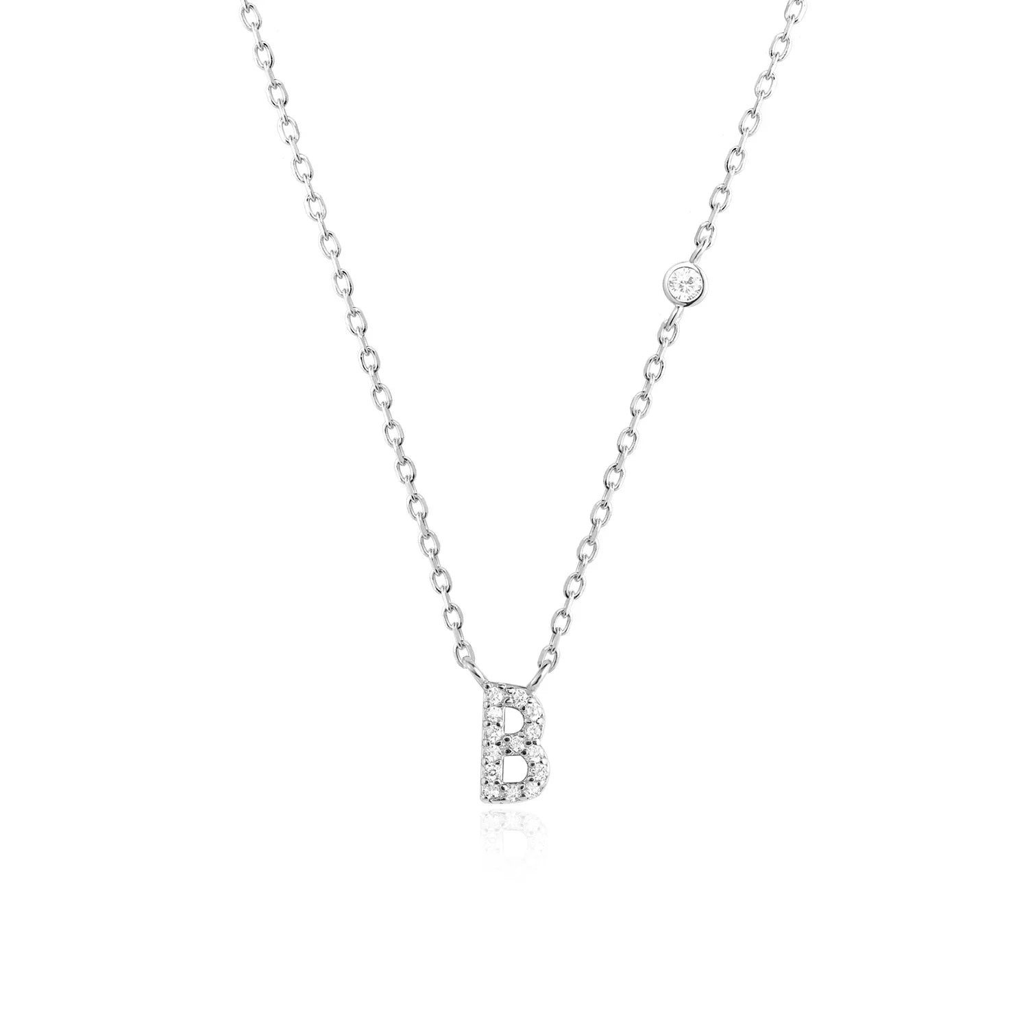 Mono Initial Necklace - Oreela