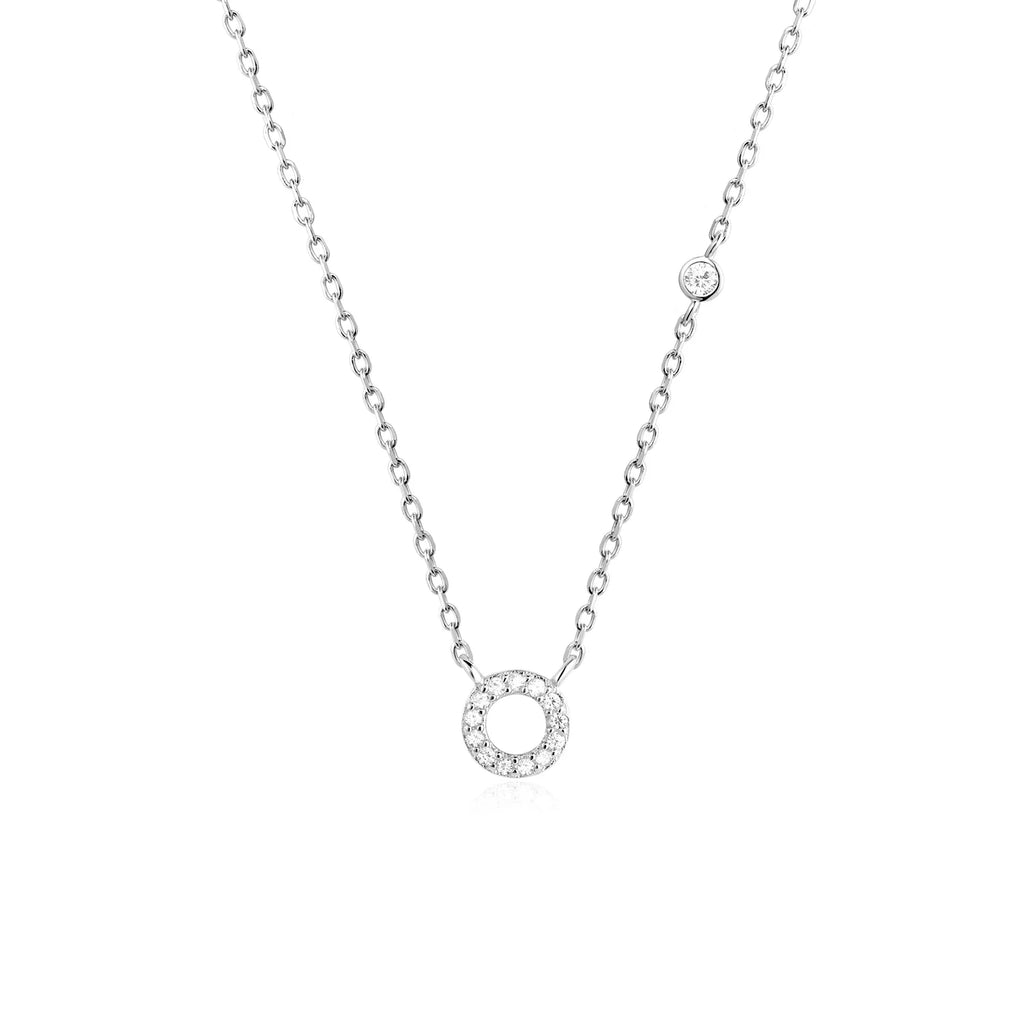 Mono Initial Necklace - Oreela