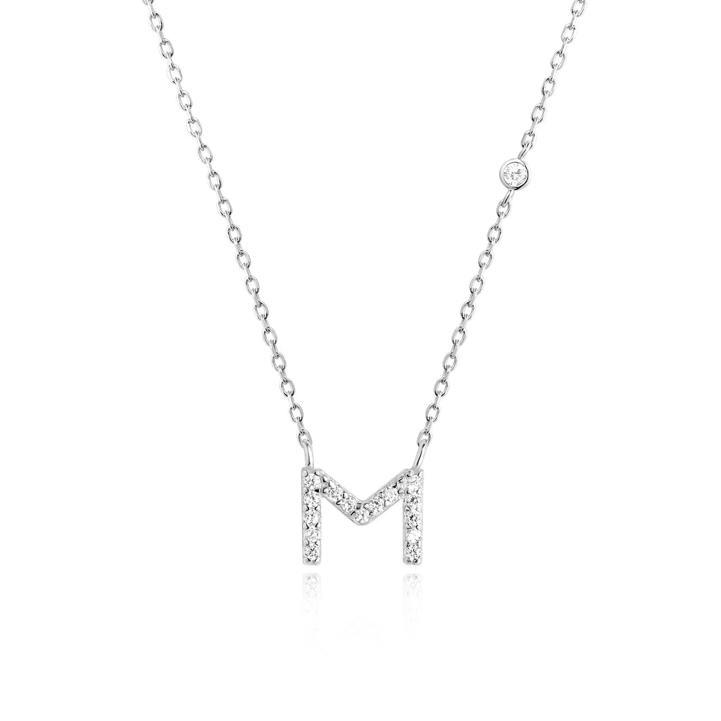 Mono Initial Necklace - Oreela