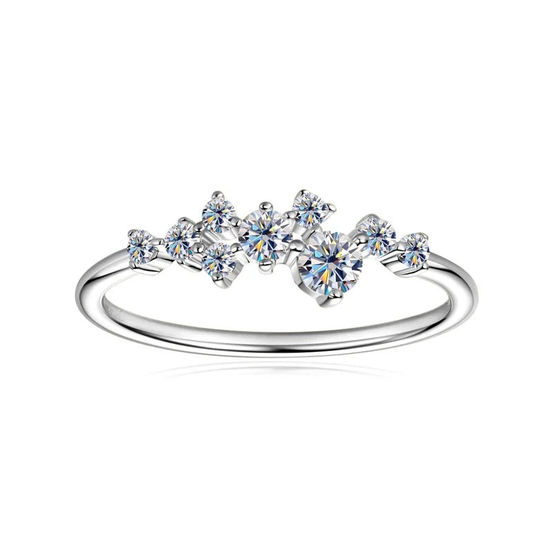925 Silver Moissanite Ring - Oreela