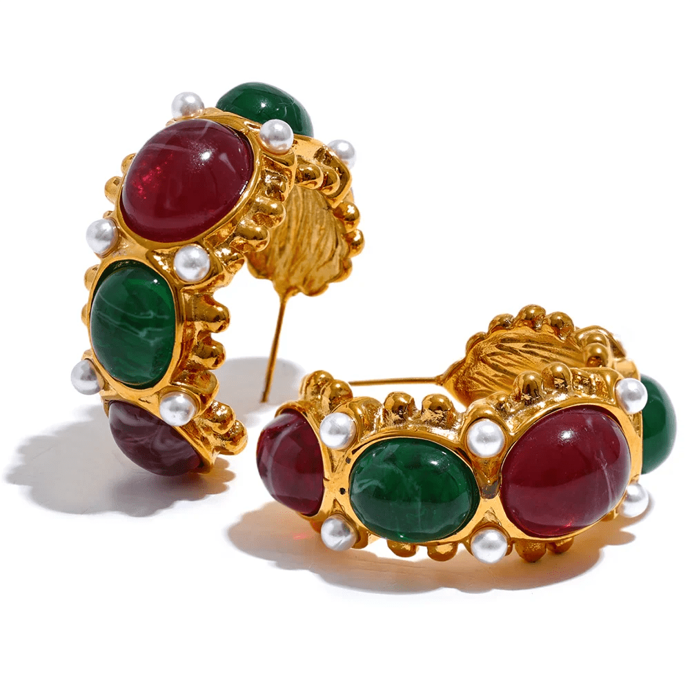 Vintage - Inspired Imitation Pearls Bijoux - Oreela