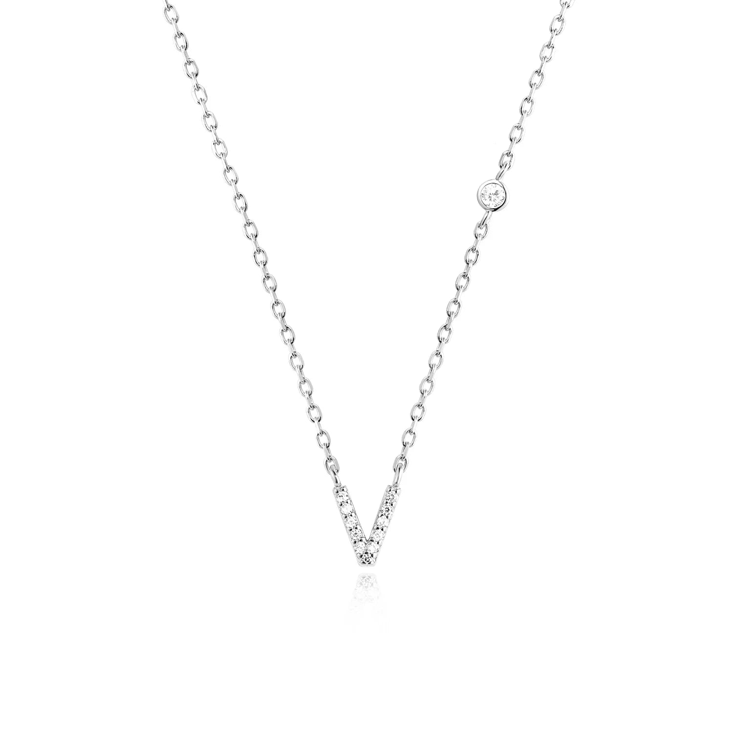 Mono Initial Necklace - Oreela