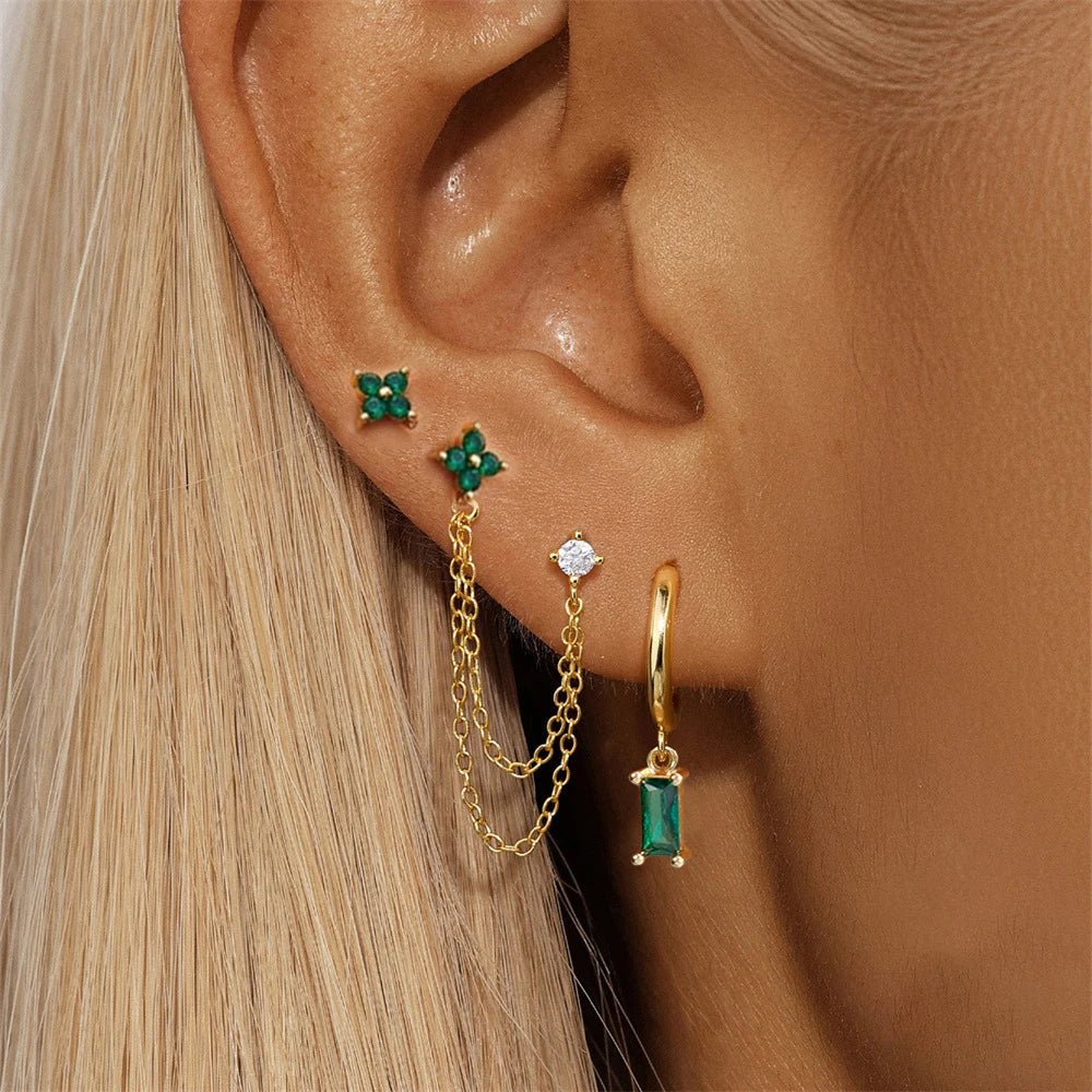 Birthstone Earrings Set - Oreela