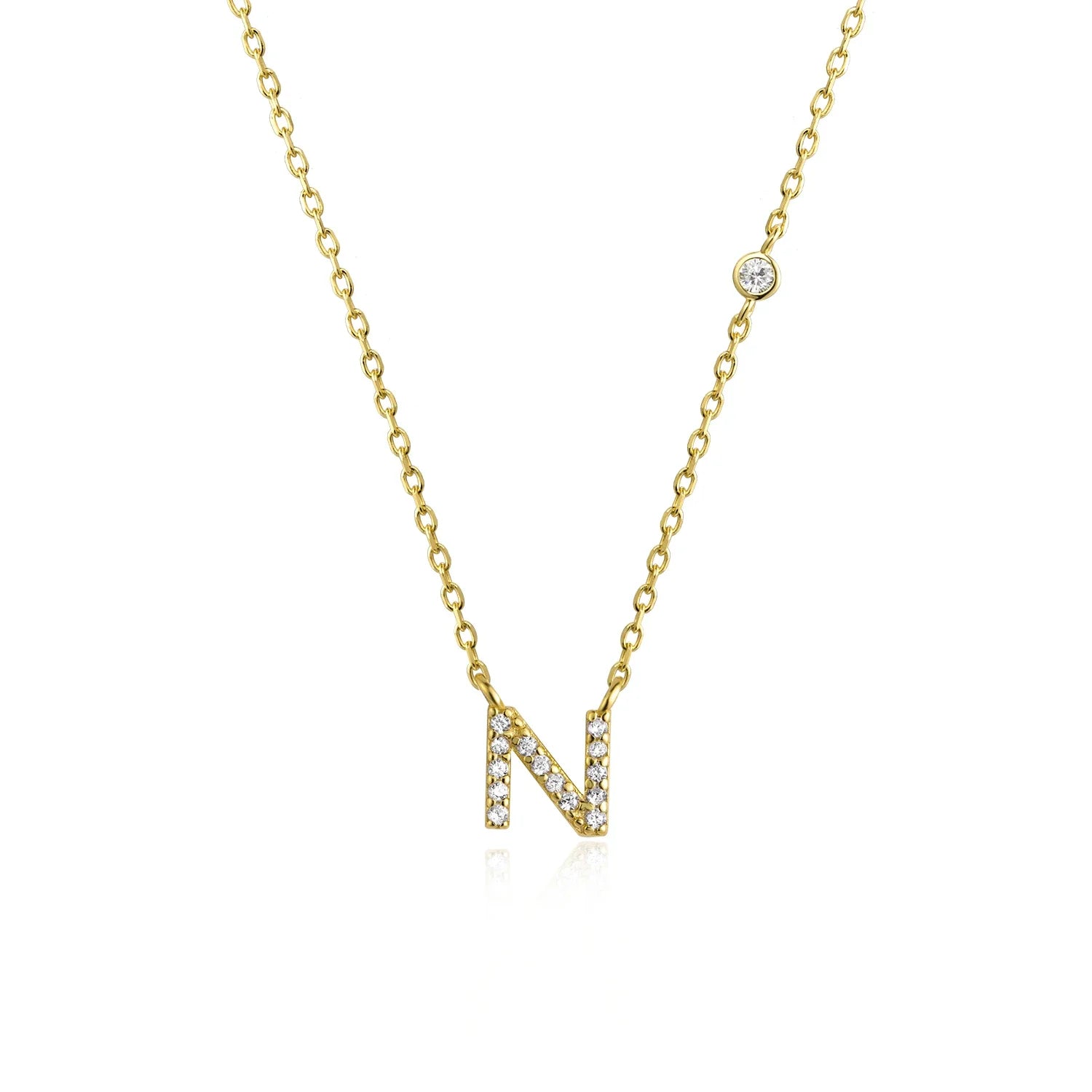 Mono Initial Necklace - Oreela