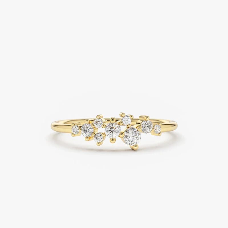 Floral Cluster Ring - Oreela